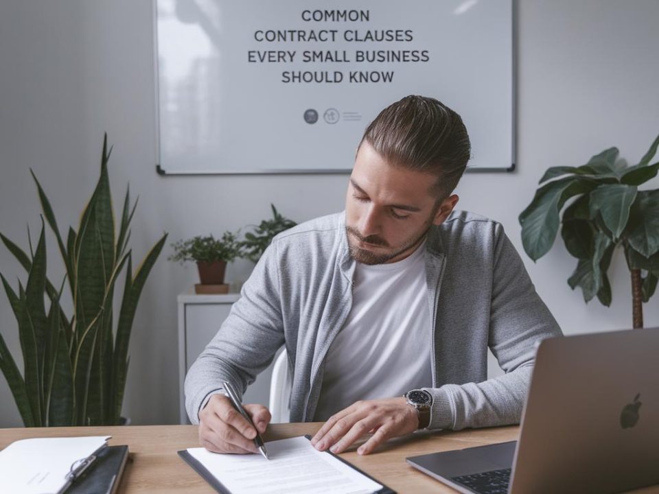 Common Contract Clauses Every Small Business Should Know