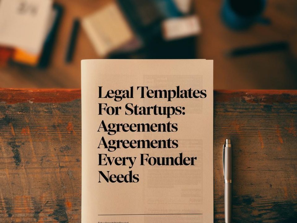 Legal Templates for Startups: Agreements Every Founder Needs